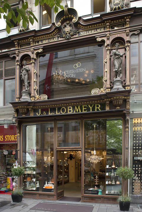 ▲Lobmeyr維也納本店 PHOTO CREDIT: Floralia Décor