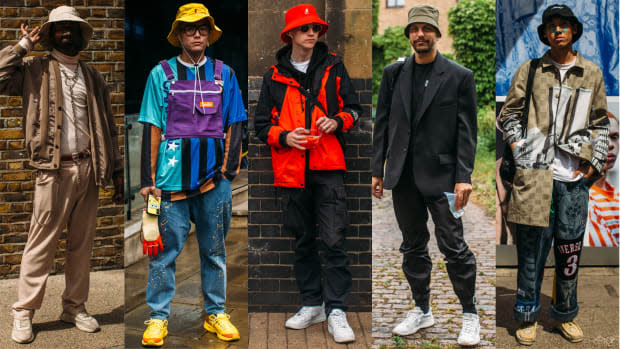 Bucket Hats Are Still Big, According to Street Style at London Fashion Week  Men's