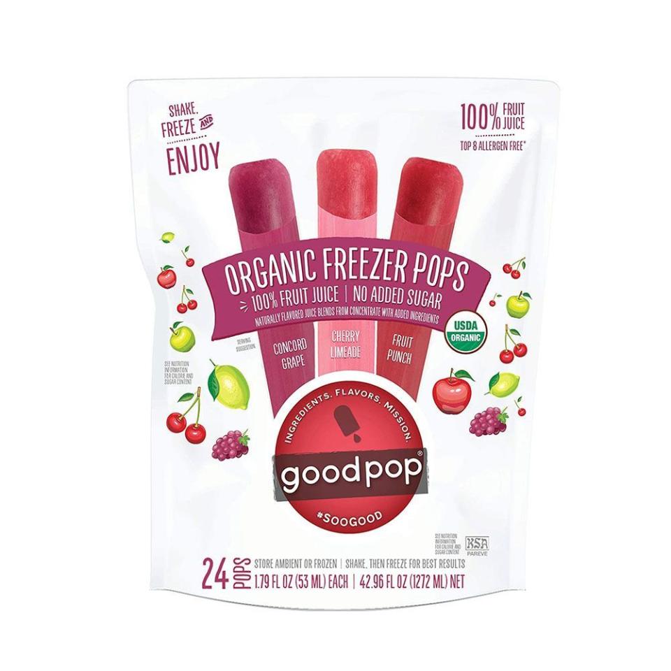 GoodPop Organic Freezer Pops (24-Pack)