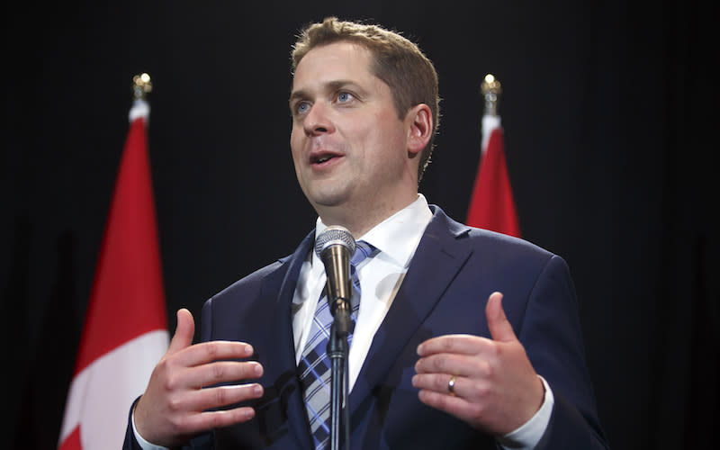 Andrew Scheer. Photo from Getty Images.