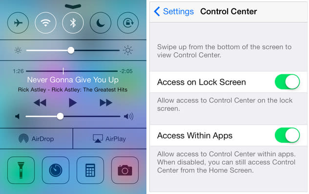 Control Center