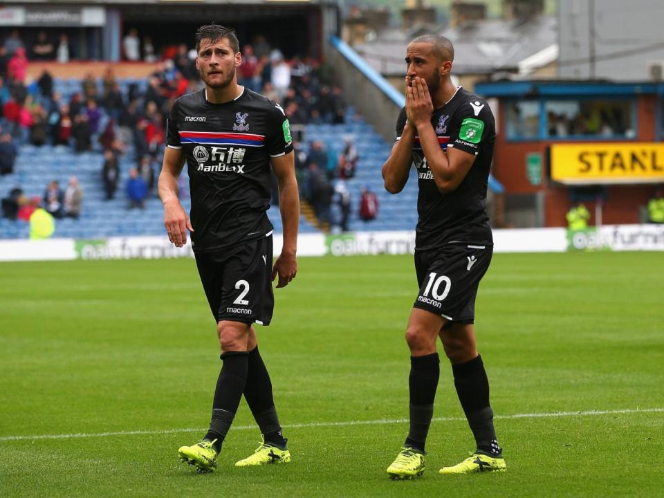 Palace had yet to win this season under De Boer, and defeat at Burnley was the final straw (Getty)