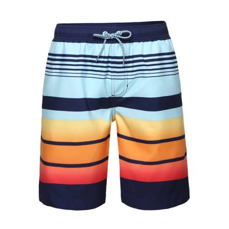 Rokka & Rolla Men's 8-Inch Swim Trunks (Walmart / Walmart)