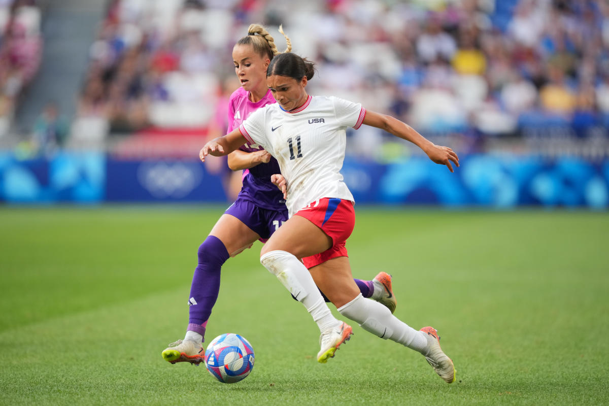 USWNT vs. Germany Sophia Smith's extra time goal sends Team USA to