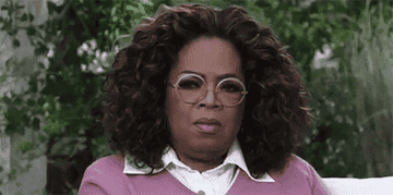 Oprah shakes her head in disbelief during the Harry & Megan interview