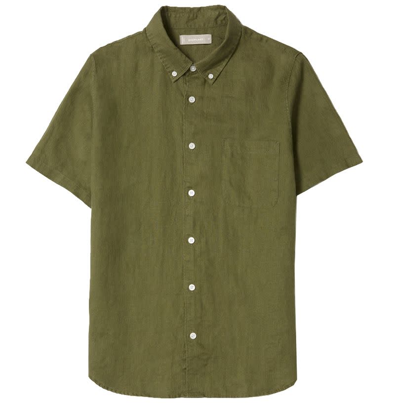 Everlane Short-Sleeve Linen Shirt