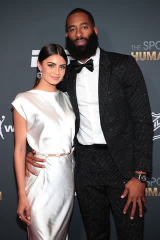 Dimitrios Kambouris/Getty Rachael Kirkconnell and Matt James attend the 2021 Sports Humanitarian Awards on July 12, 2021 in New York City.