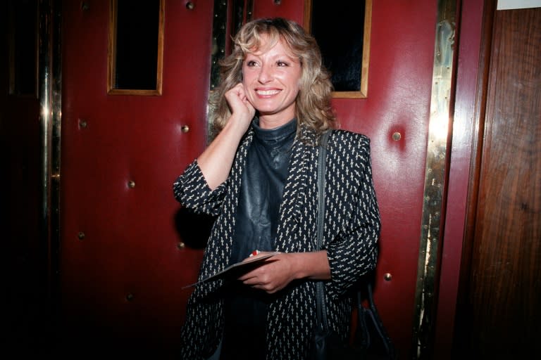 La chanteuse Véronique Sanson le 19 novembre 1987 à Paris (BERTRAND GUAY)