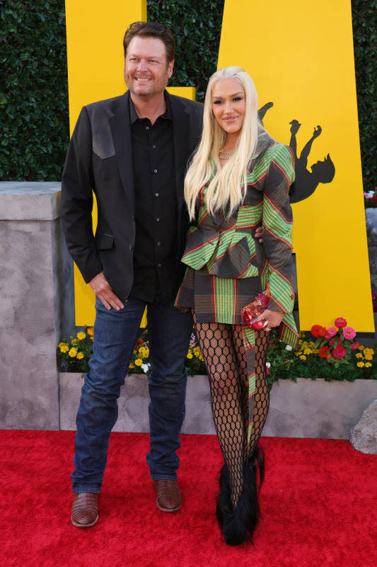 Blake Shelton and Gwen Stefani<p>IMAGO/MediaPunch/Faye Sadou</p>