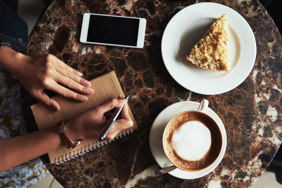 Croissants and coffee - istock