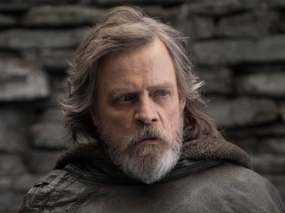 Mark Hamill as Luke Skywalker in ‘The Last Jedi' (Lucasfilm)