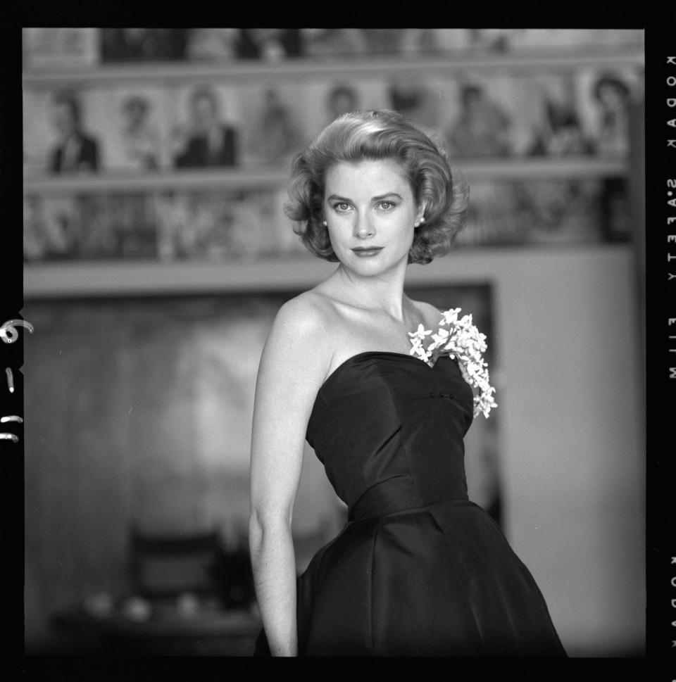 Grace Kelly photographed in Hollywood, California, in March 1954.