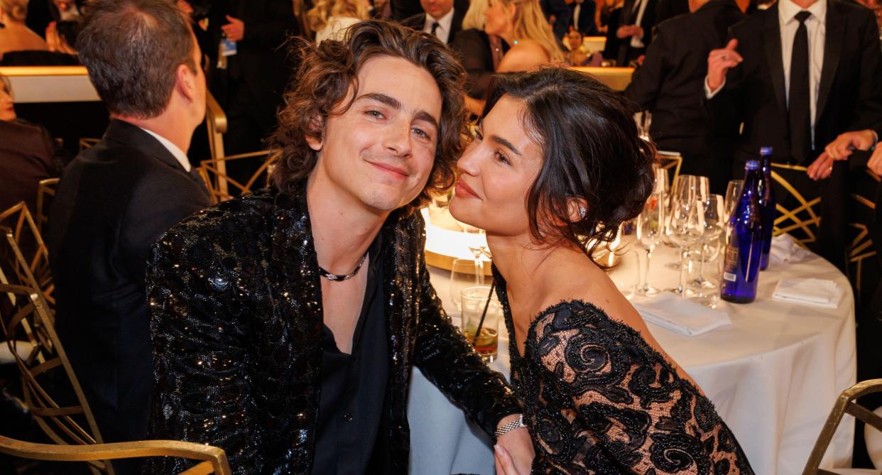 Timothee Chalamet and Kylie Jenner are just one of the celebrity relationships we care deeply about. (Alamy)