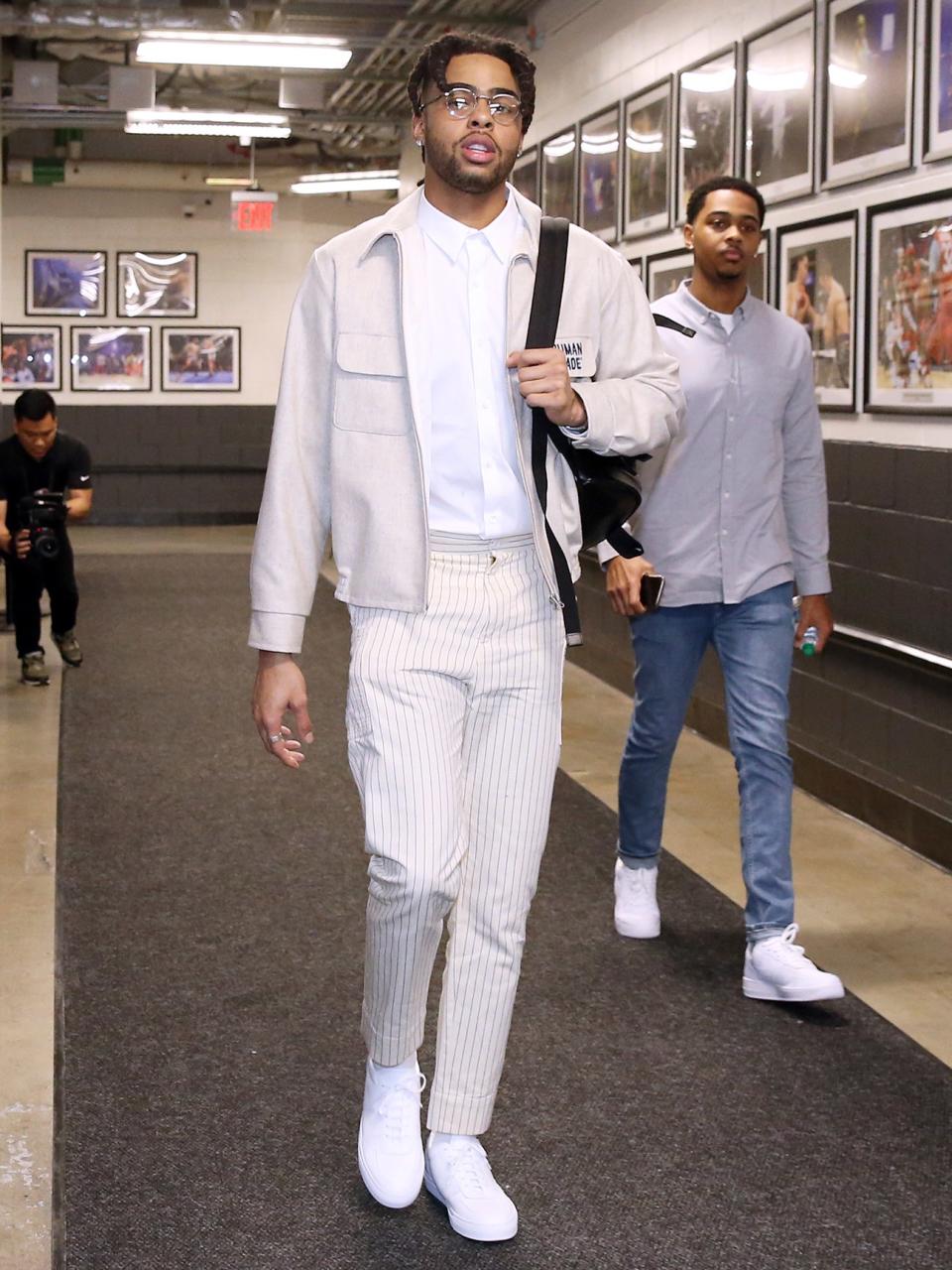 D'Angelo Russell Is the Winner of GQ's 2019 NBA Style Showdown