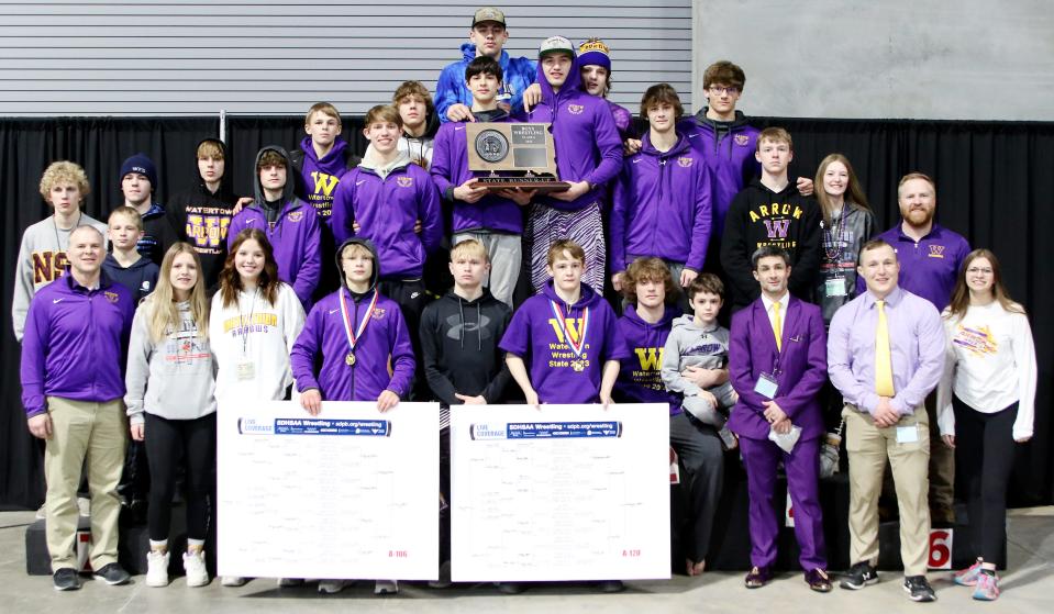 The 2022-23 Watertown High School wrestling team capped another outstanding season last week by finishing second (individual) and third (dual) in the 2023 State High School Wrestling Championships at Rapid City.