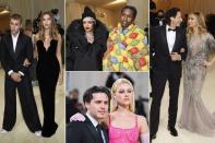 <p>Justin Bieber et Hailey Baldwin. Rihanna et Asap Rocky. Brooklyn Beckham et Nicola Peltz. Adrien Brody et Georgina Chapman.</p>