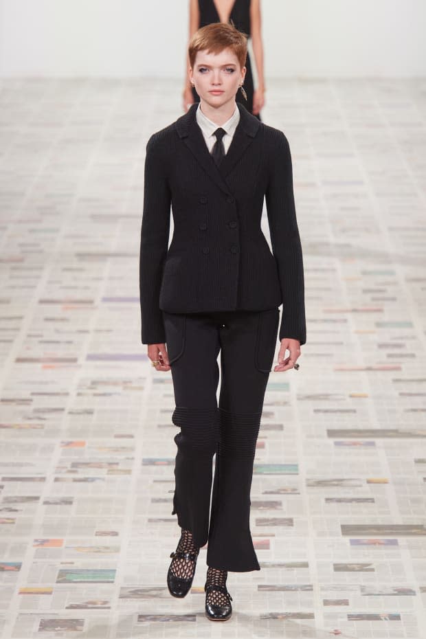 <p>A look from the Dior Fall 2020 collection. Photo: Imaxtree </p>