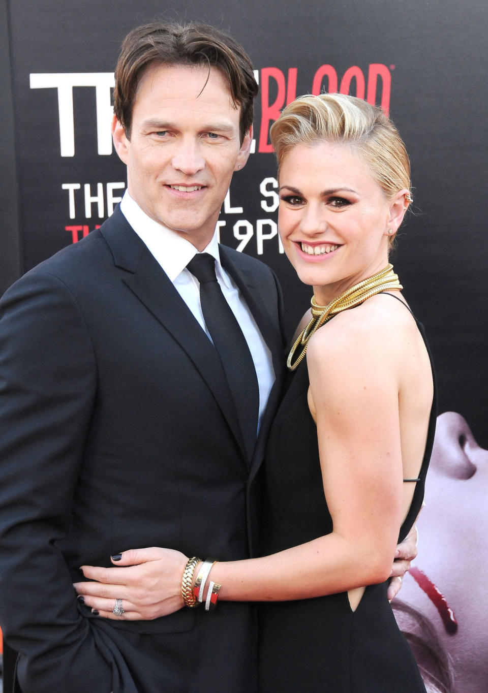 Stephen Moyer and Anna Paquin