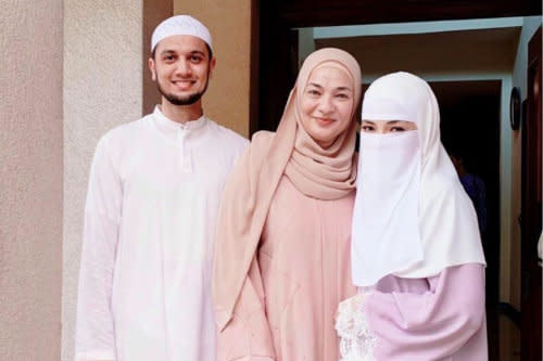 Speculations sparked when a photo from their previous betrothal was removed from social media by Neelofa's family