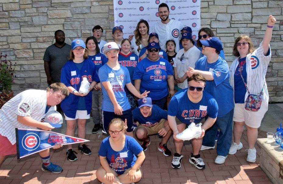 Kris Bryant’s surprise visit to a Chicago children’s hospital included a sweet marriage proposal. (Cubs on Twitter)