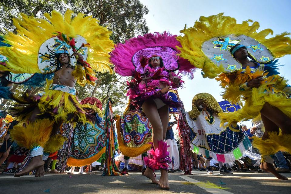 Street dancing carnival