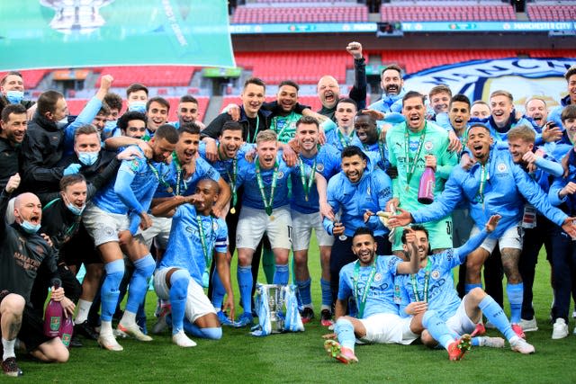 Manchester City won the Carabao Cup recently and are in the running for more silverware 