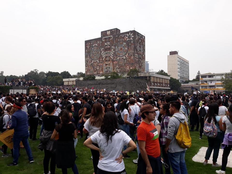 FOTOS | La megamarcha contra la violencia en la UNAM