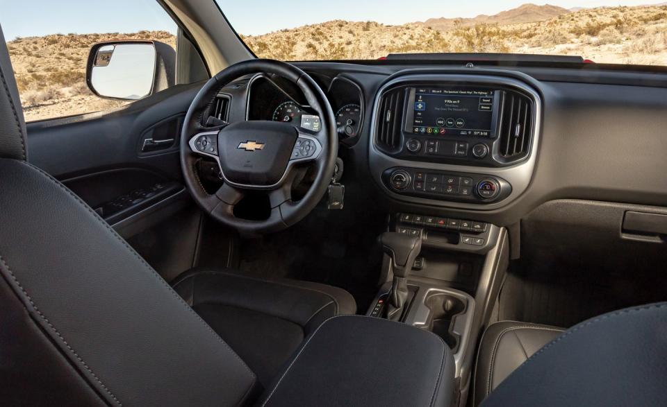 <p>The ZR2 Bison's interior is essentially the same as a regular Colorado's, which is to say functional and pleasant enough. </p>