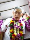 Potong Pasir residents rally behind 27-year incumbent, Chiam See Tong. (Yahoo! photo/ Ewen Boey)