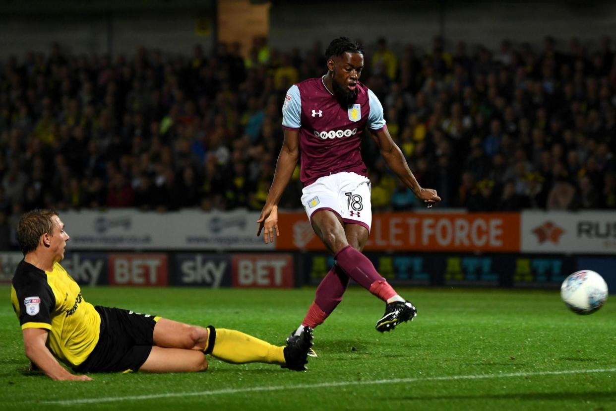 Loan ranger: Onomah has impressed on loan at Villa: Getty Images