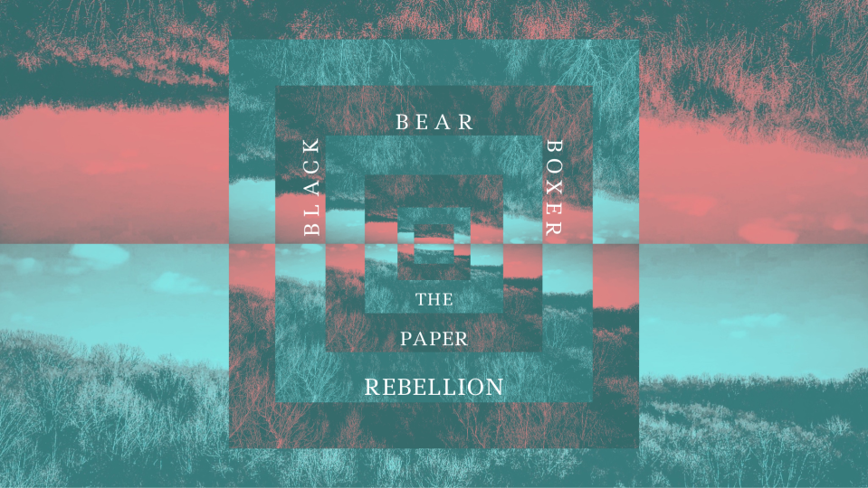 Art for Black Bear Boxer's "The Paper Rebellion"