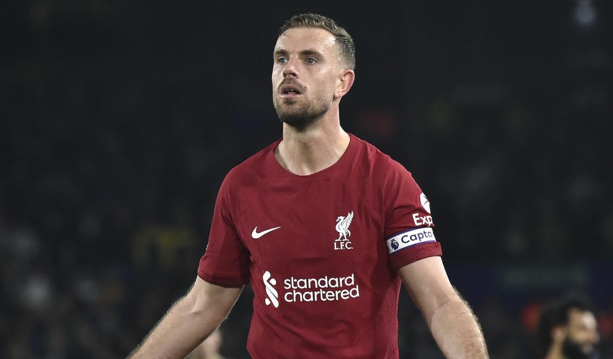 Jordan Henderson es uno de los varios futbolistas de renombre que se han mudado a la Saudi Pro League. AP Photo/Rui Vieira