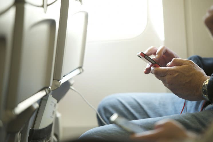 legroom on a plane