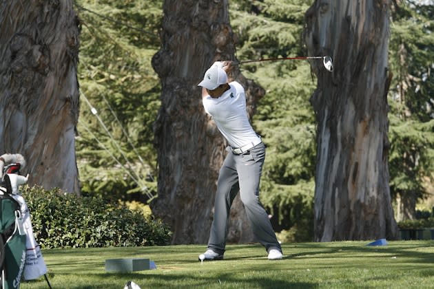 Senior Justin Paglia turned in one of the three best rounds all-time on a famed SoCal course — Photo courtesy Justin Paglia