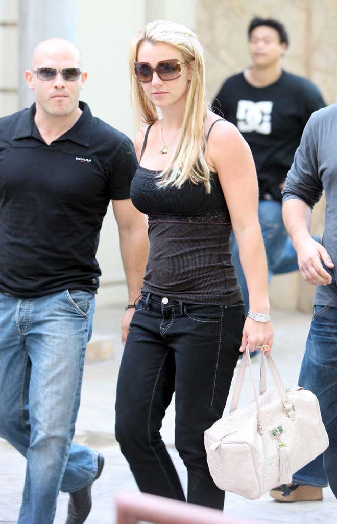 Britney Spears In Black