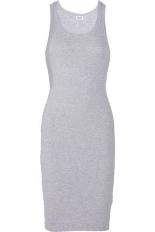 Splendid Ribbed cotton-jersey tank dress, $57, at Net-a-Porter