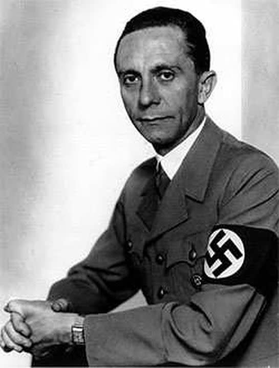 Joseph Goebbels, el temible ministro de Propaganda nazi