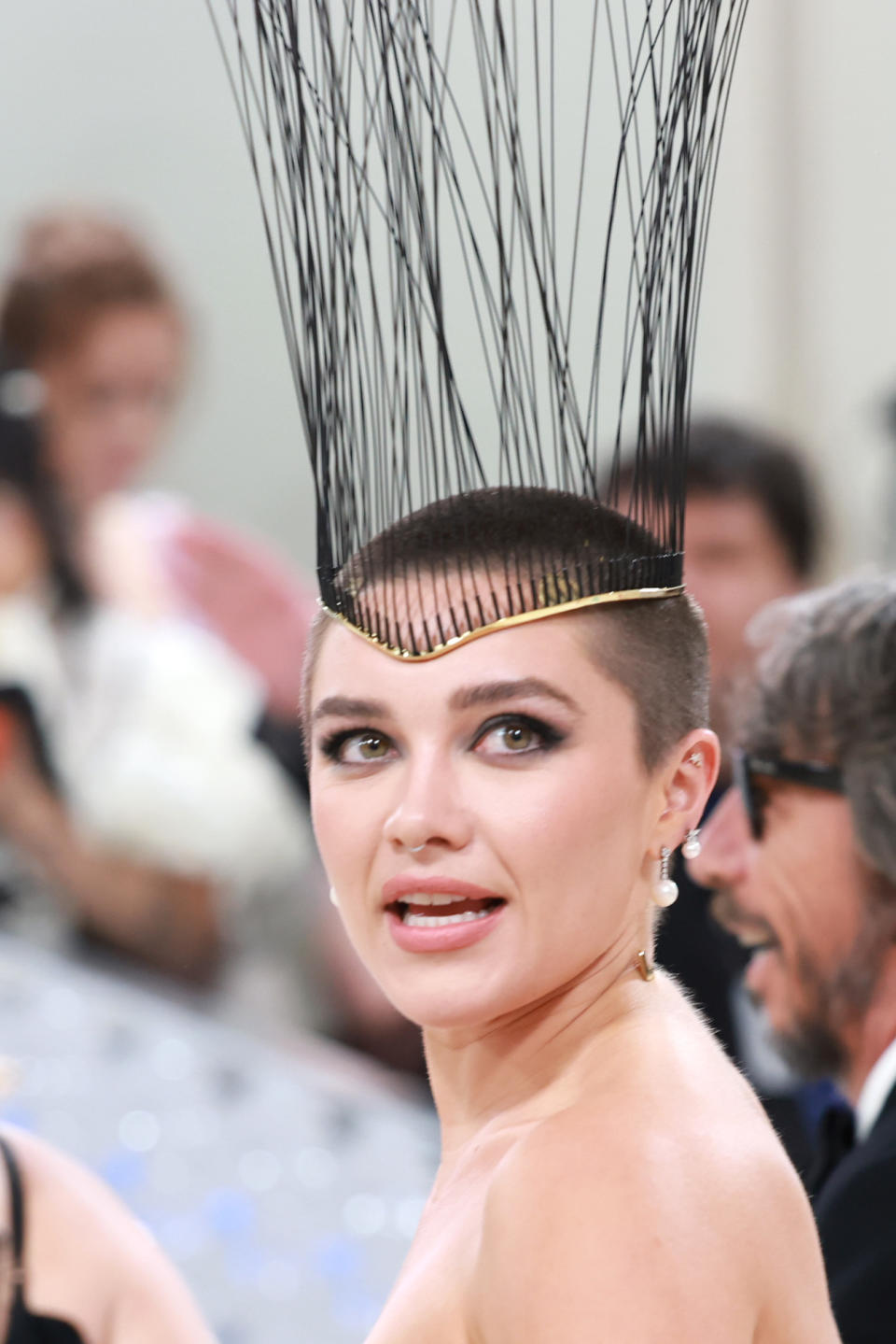 NEW YORK, NEW YORK - MAY 01: Florence Pugh attends The 2023 Met Gala Celebrating 