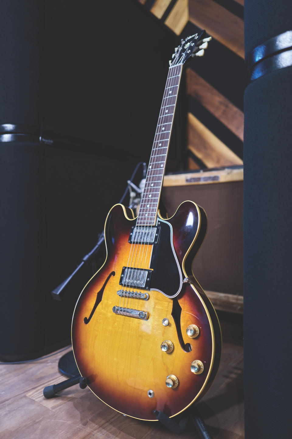 Lenny Kravitz's 1961 Gibson ES-335 Bourbon Burst