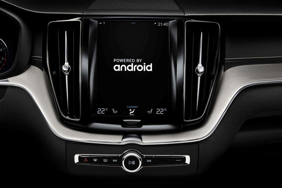 Android Auto and CarPlay are both pretty great. You plug your smartphone into