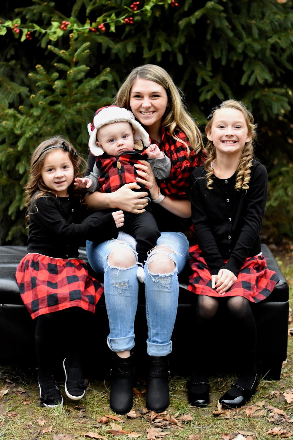 Submitted photo of Courtney Smith and her children.