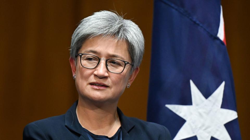 Penny Wong. (Bild: Lukas Coch/AAP/dpa)