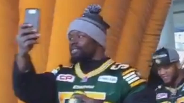 Edmonton Eskimos celebrate Grey Cup win with party of thousands