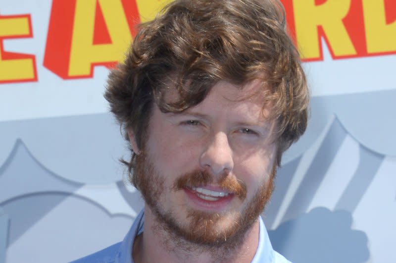 Anders Holm attends the MTV Movie Awards in 2015. File Photo by Jim Ruymen/UPI