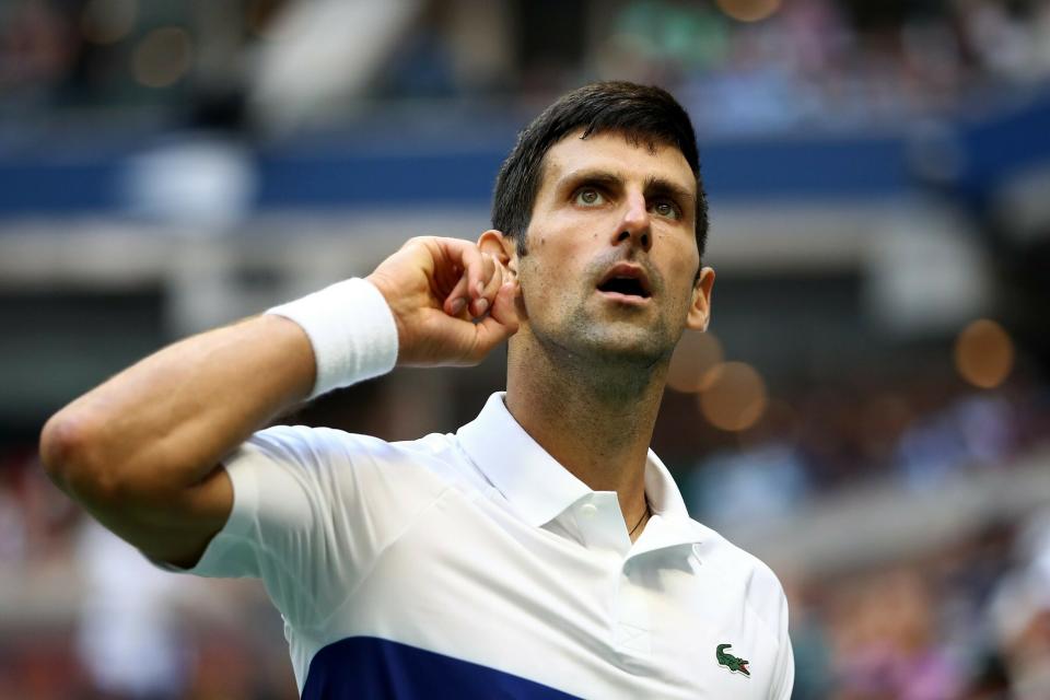 澳洲5日在喬科維奇（Novak Djokovic）抵達墨爾本後，取消他的入境簽證。（取自臉書）