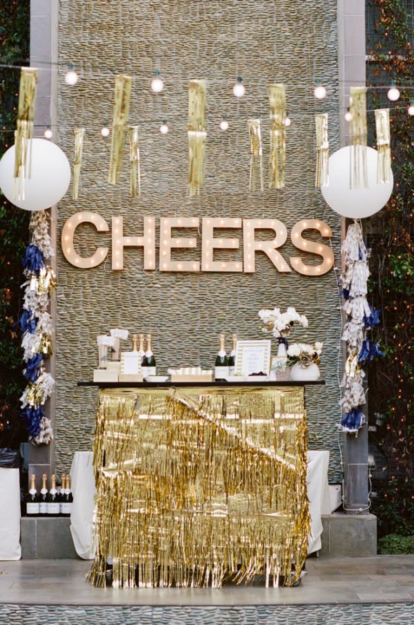 Decor: Gold Fringe