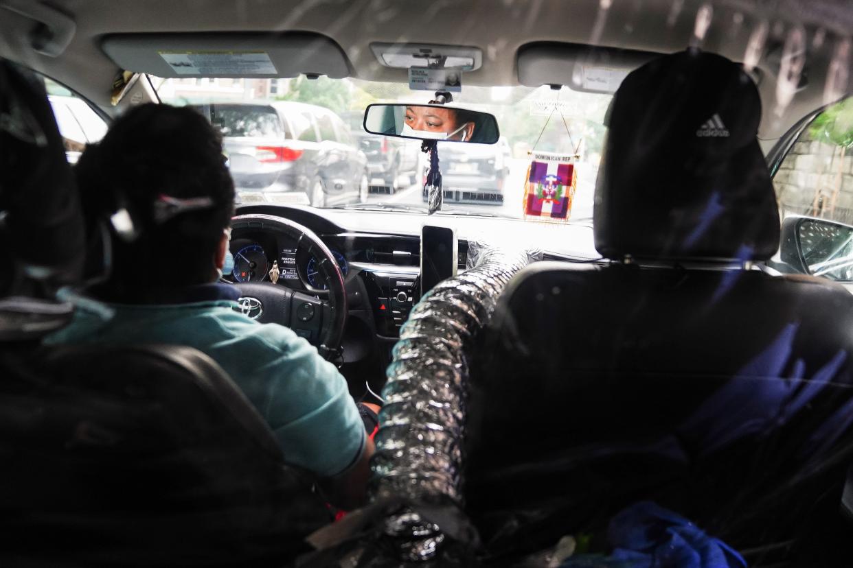 As travel restrictions ease and the ride-hailing market recovers, a survey found that nearly two-thirds of the capital’s ride hailing drivers are in debt with 83 per cent suffering increased anxiety and stress (REUTERS)