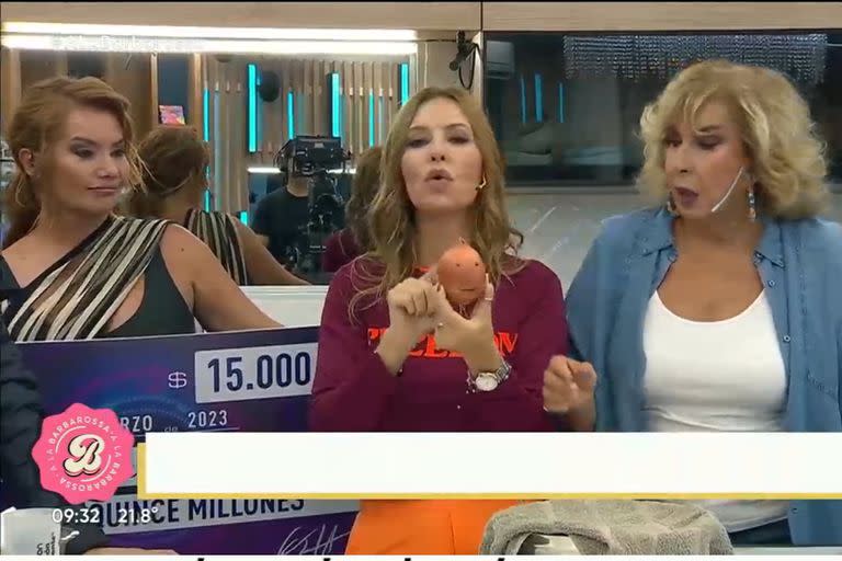 Una cebolla llamó la atención de Analía Franchín: ¿hubo magia negra? (Captura video)