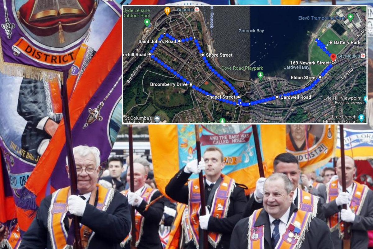 The County Grand Lodge of Ayrshire, Renfrewshire and Argyll has organised this weekend's parade <i>(Image: NQ)</i>