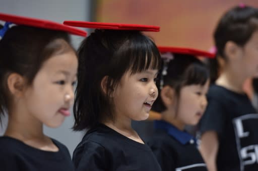 Child modelling schools in China are seeing demand for places increase